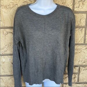 Forever 21 Gray Comfy Cozy Sweater Tin Size Small Oversized Fit Size Small